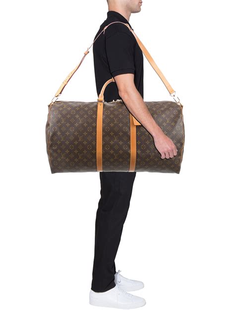 louis vuitton keepall 60 size|louis vuitton keepall 60 bandouliere.